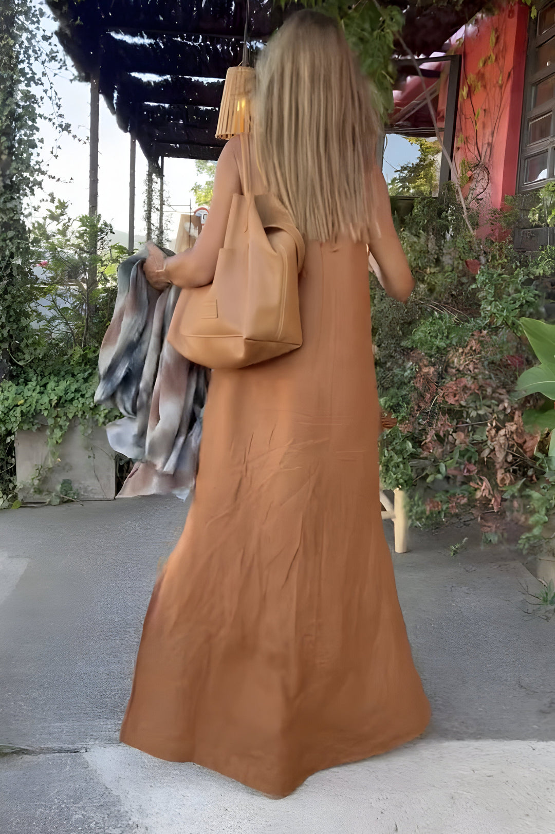 Elina™ | Luchtige Halterjurk in Katoenmix