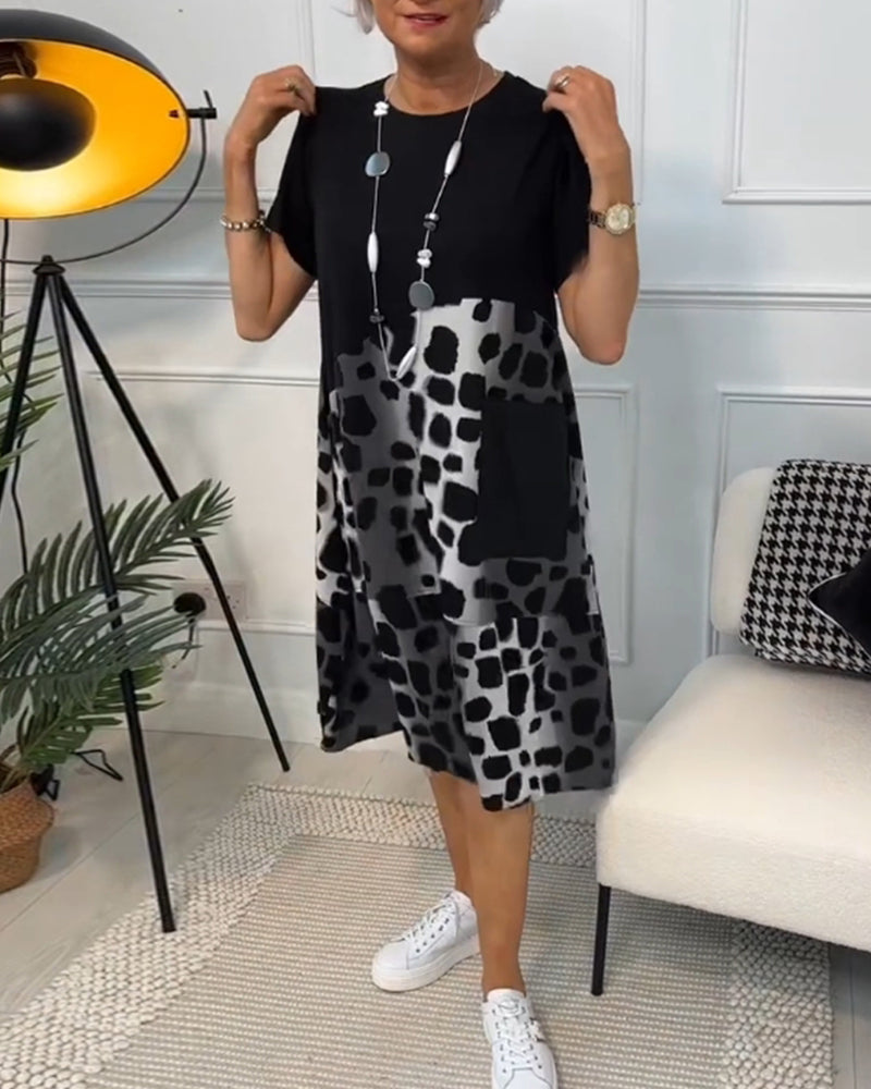 Lisa™ | Casual Jurk met Panterprint