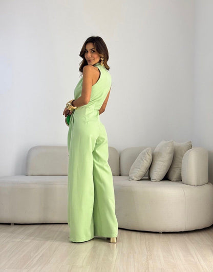 Carol™ | Elegante Halter Jumpsuit