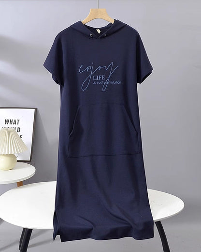 Mélina™ | Zachte hoodie jurk