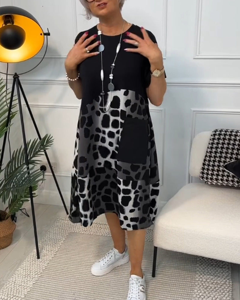 Lisa™ | Casual Jurk met Panterprint