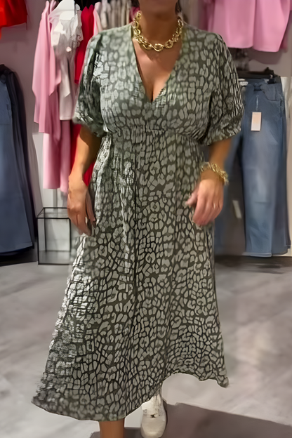 Anna™ | Boho Maxi Jurk met V-Hals
