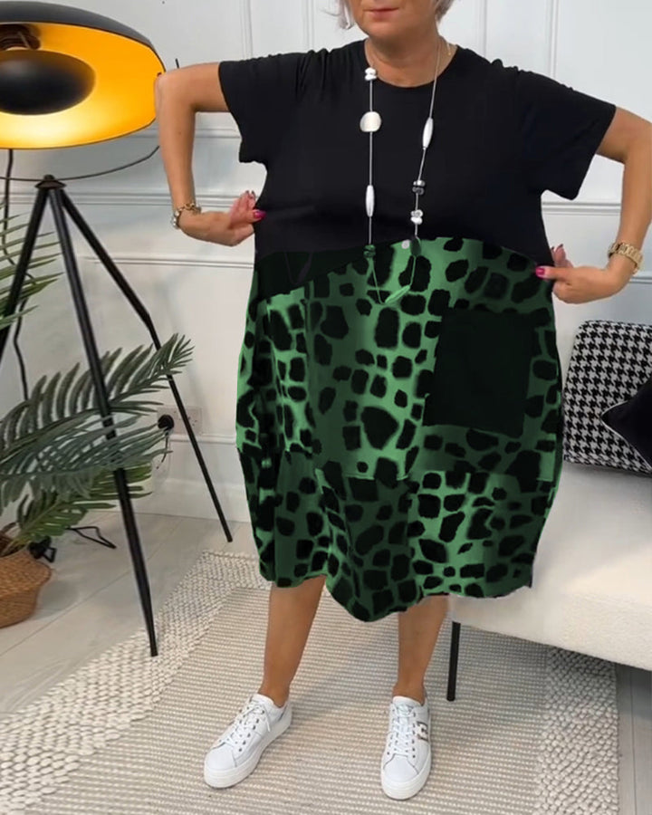 Lisa™ | Casual Jurk met Panterprint