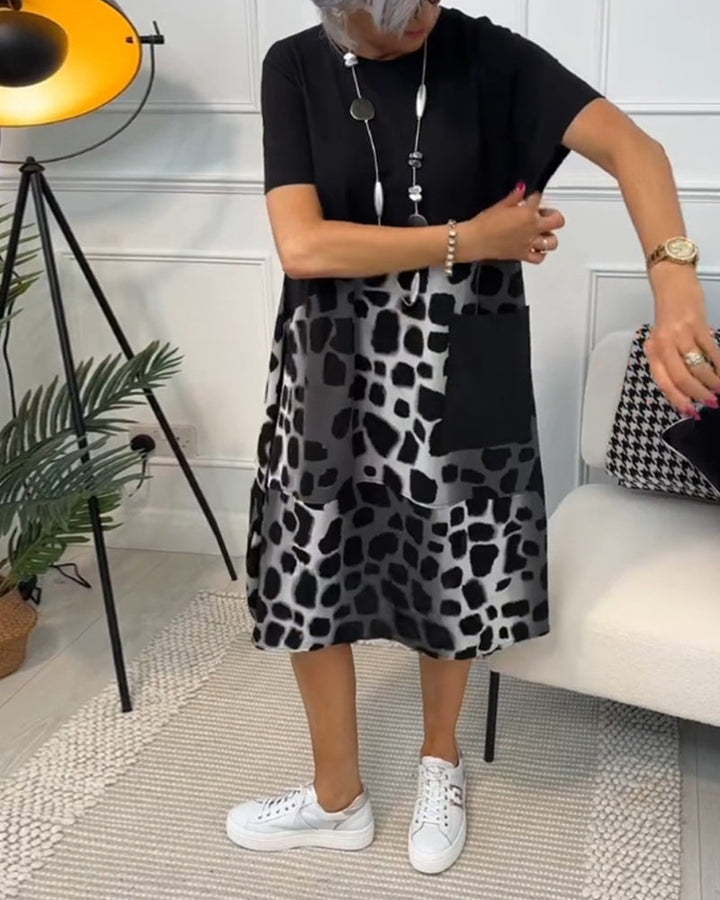 Lisa™ | Casual Jurk met Panterprint