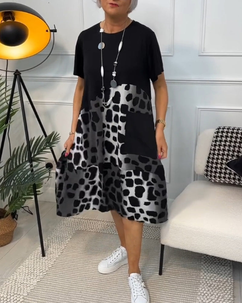 Lisa™ | Casual Jurk met Panterprint