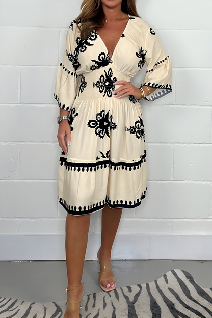 Alice™ | Boho Jurk met Elegante Uitstraling