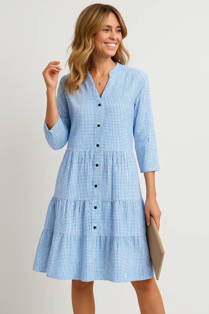 Suzanne™ | Klassieke Katoenen Zomerjurk