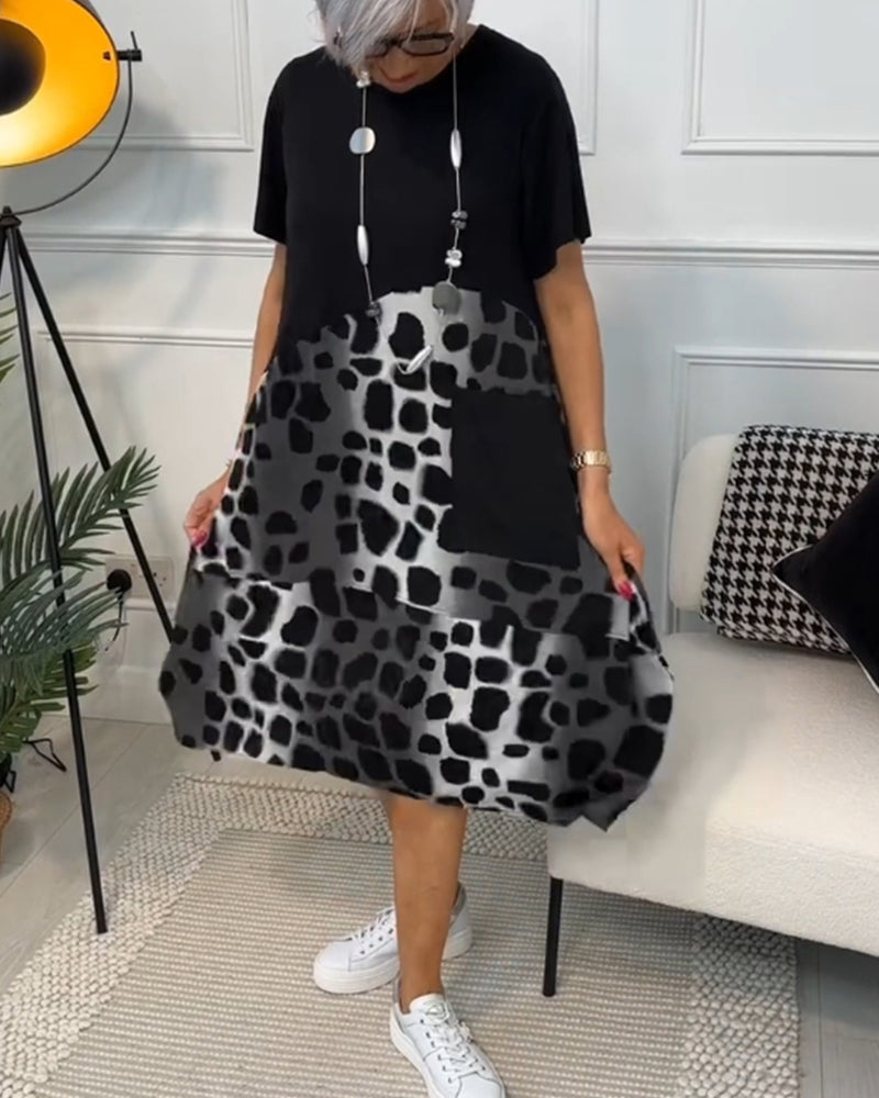 Lisa™ | Casual Jurk met Panterprint