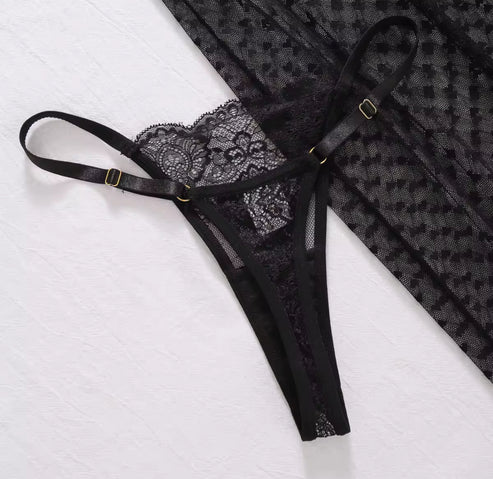Léna™ | Lingerie Set Hart Mesh