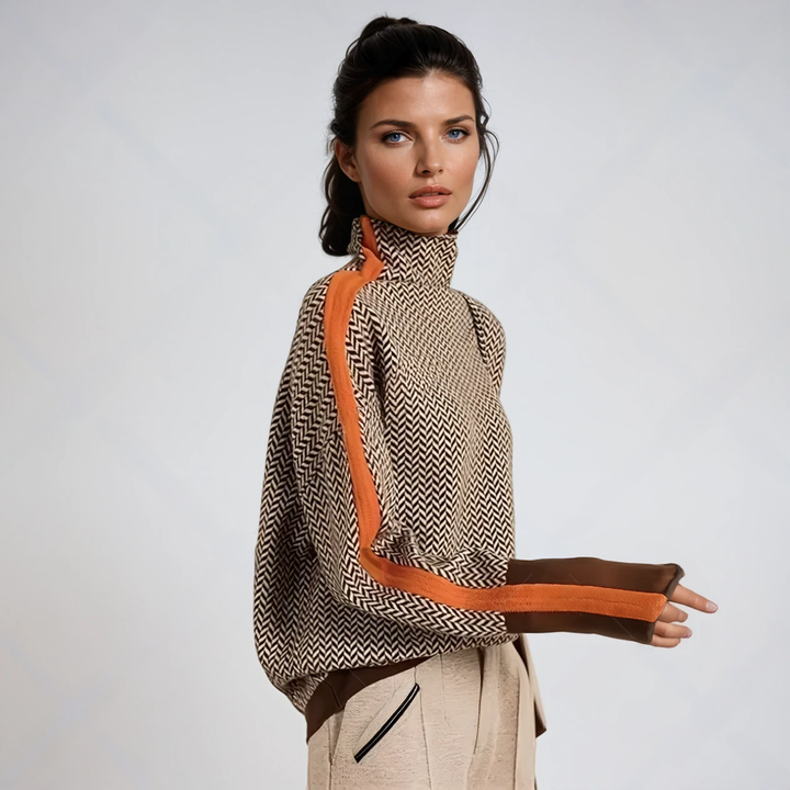 Clara™ | Coltrui met Contrasterende Strepen