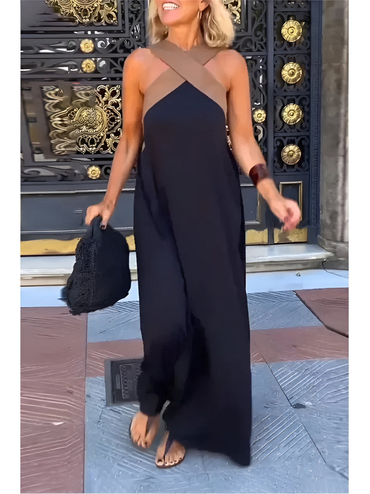 Léa™ | Zomerjurk met kruislijn